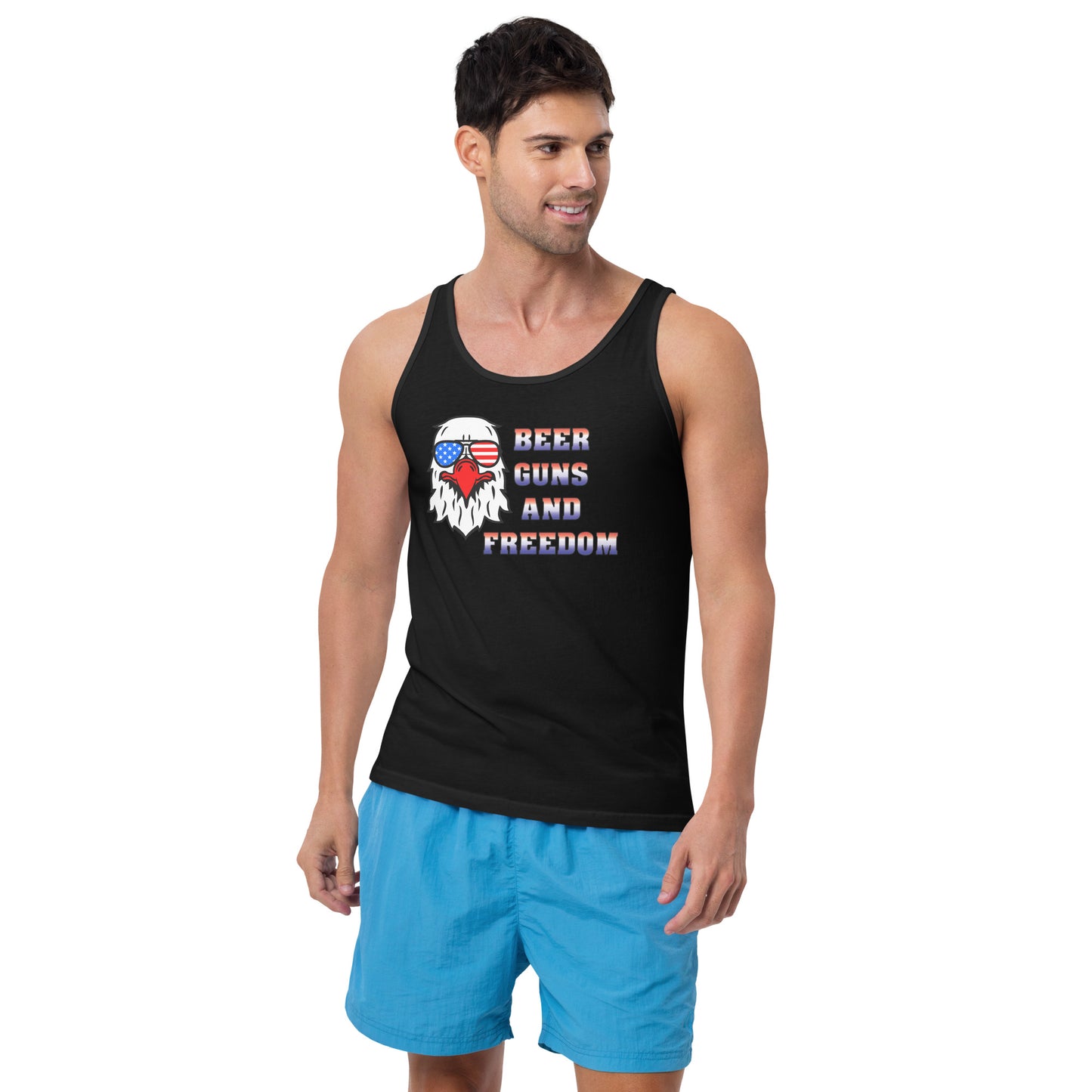 Mens American Tank Top