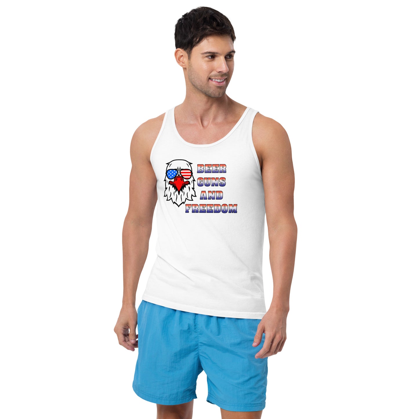 Mens American Tank Top